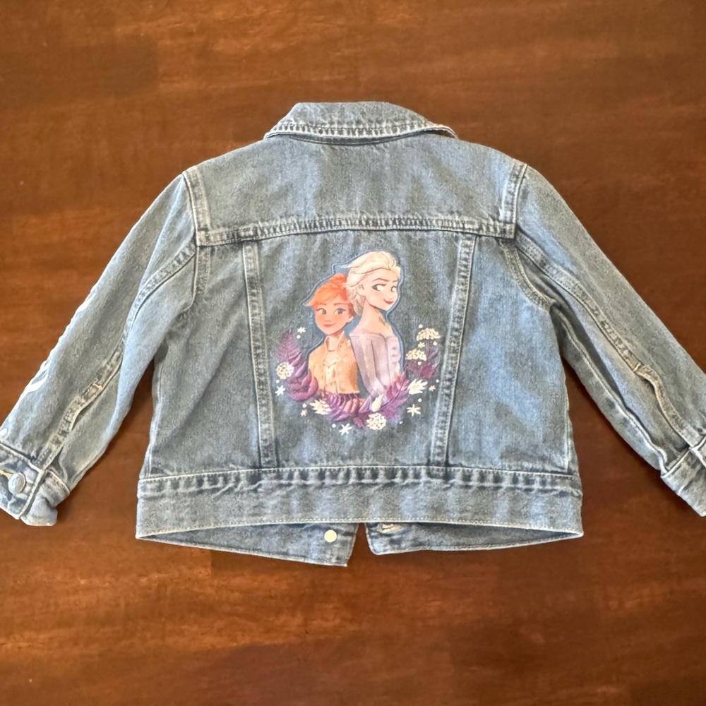 Disney Frozen Blue Jean Jacket